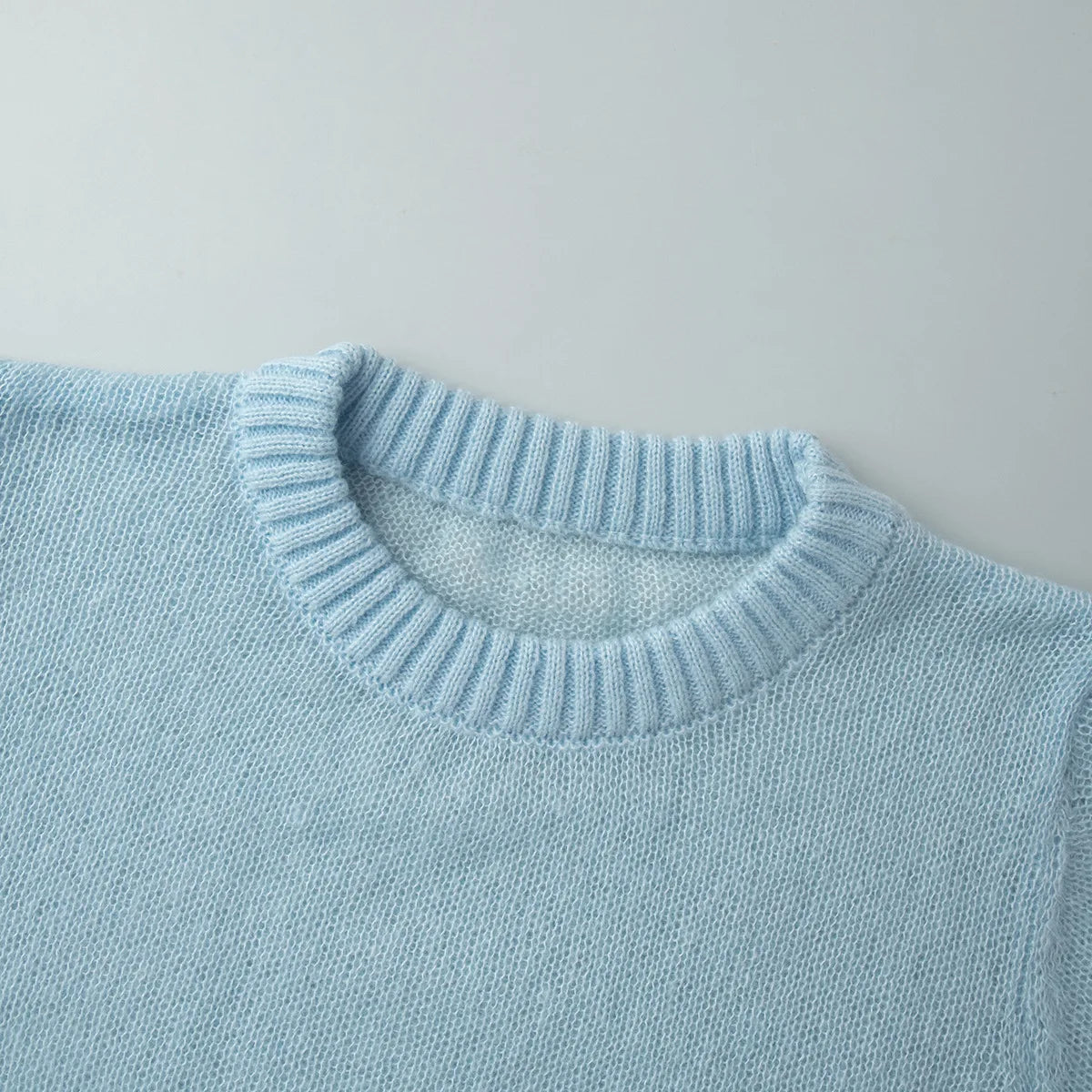 Talia Round Neck Knit Pullover