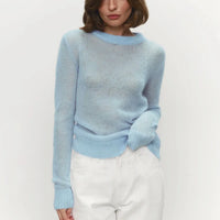 Talia Round Neck Knit Pullover