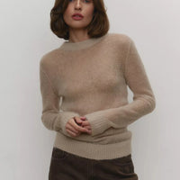 Talia Round Neck Knit Pullover