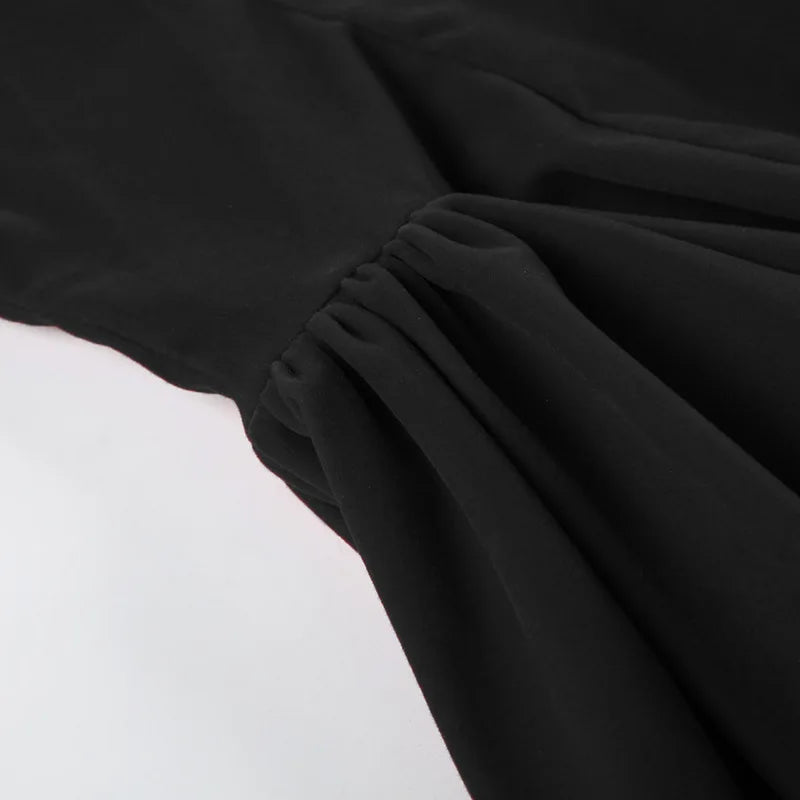 Red Velvet Bow Mini Dress